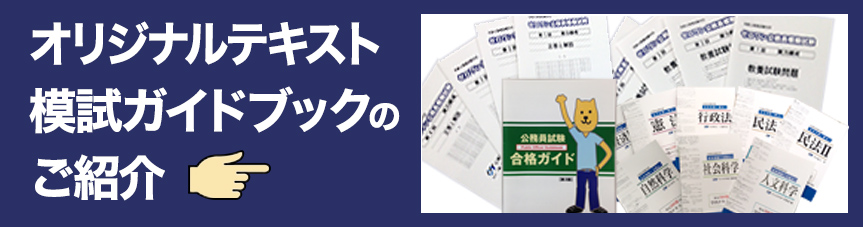 オリジナルテキスト・模試・ガイドブックのご紹介